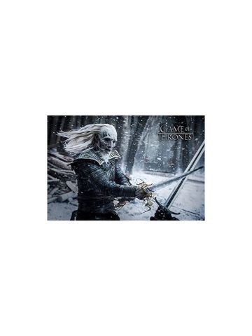 Game of Thrones White Walker Maxi Poster, Wood, Multi-Colour