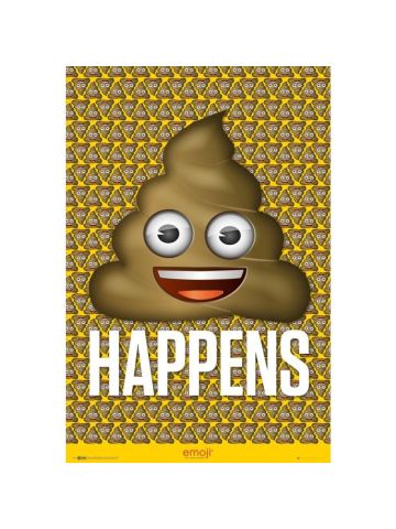 GB Eye LTD, Emoji, Poo, Maxi Poster, 61 x 91.5 cm