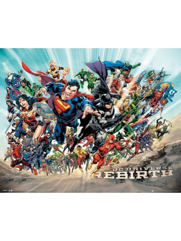 GB eye DC Universe, Rebirth, Mini Poster 40x40 cm, Various