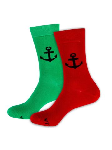 Port & Starboard Anchor Socks, red/green