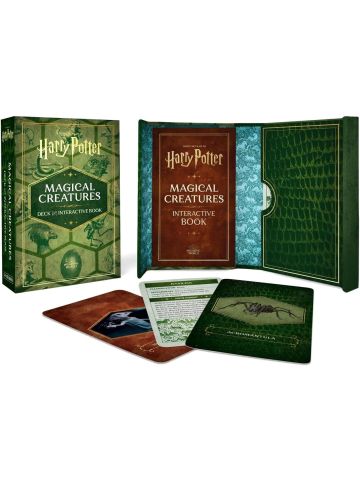 Harry Potter Magical Creatures Deck and Interactive Book