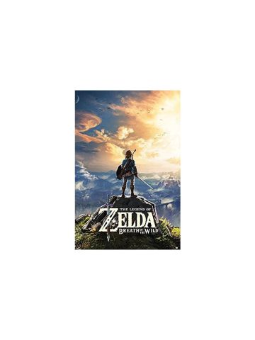 Pyramid International Sunset the Legend of Zelda: Breath of the Wild Maxi Poster