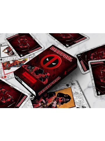 Deadpool Waddingtons Number 1 Playing Cards