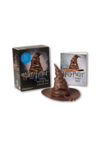 Harry Potter Talking Sorting Hat and Sticker Book: Which House Are You? (Miniature Editions)