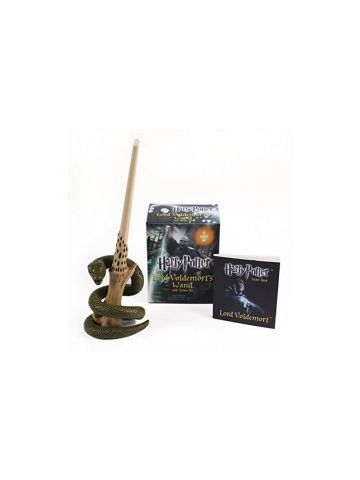 Harry Potter Voldemort's Wand with Sticker Kit: Lights Up! (Miniature Editions)