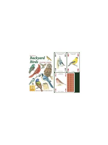 Heritage Playing Cards. Backyard Birds