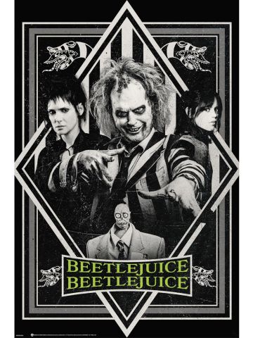 GB eye Beetlejuice Beetlejuice 61 x 91.5cm / 24.2 x 35.8 inches Maxi Poster 