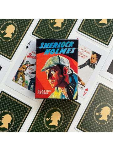 Sherlock Holmes Playing Cards | Celebrating Arthur Conan Doyle | Premium Design, 