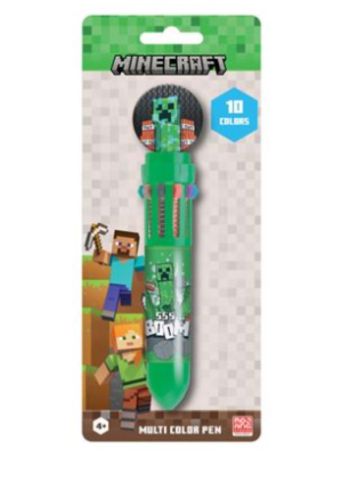MINECRAFT 10 COLOUR PEN