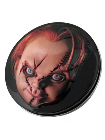 Boston America - Candy Tin - CHUCKY (Child's Play)(Cherry Sours) - New