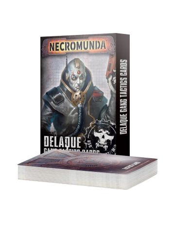 Necromunda Delaque Gang Tactics Cards 