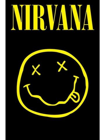 Pyramid International Live Nation Nirvana Maxi Poster (Smiley Face Design) 61cm x 91.5cm - Official Merchandise 