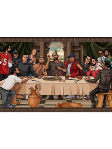 The Last Supper Of Hip Hop 61 x 91.5cm Maxi Poster