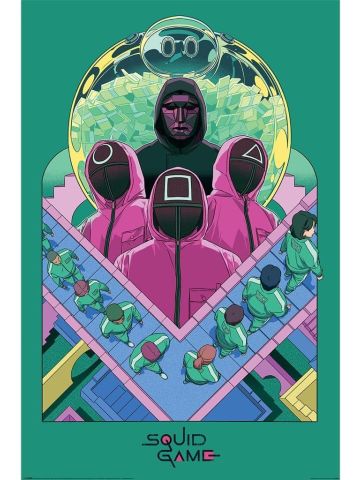 Pyramid International Squid Game 2 (Namon) Maxi Poster Print 60cm x 90cm, One Size 