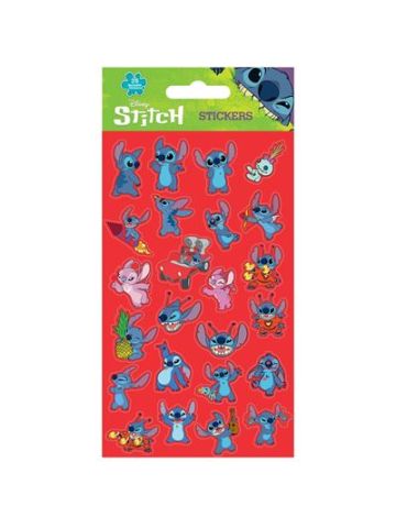 LILO & STITCH 25pc REUSABLE PAPER STICKERS 